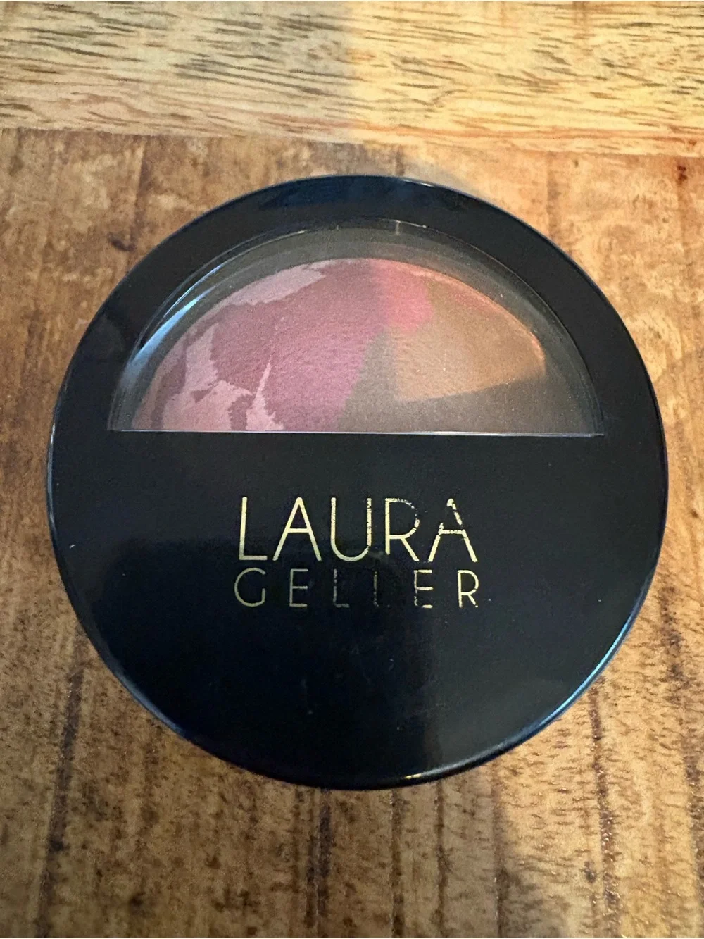Laura Geller Rose Bronze Baked Blush N Bronze EUC